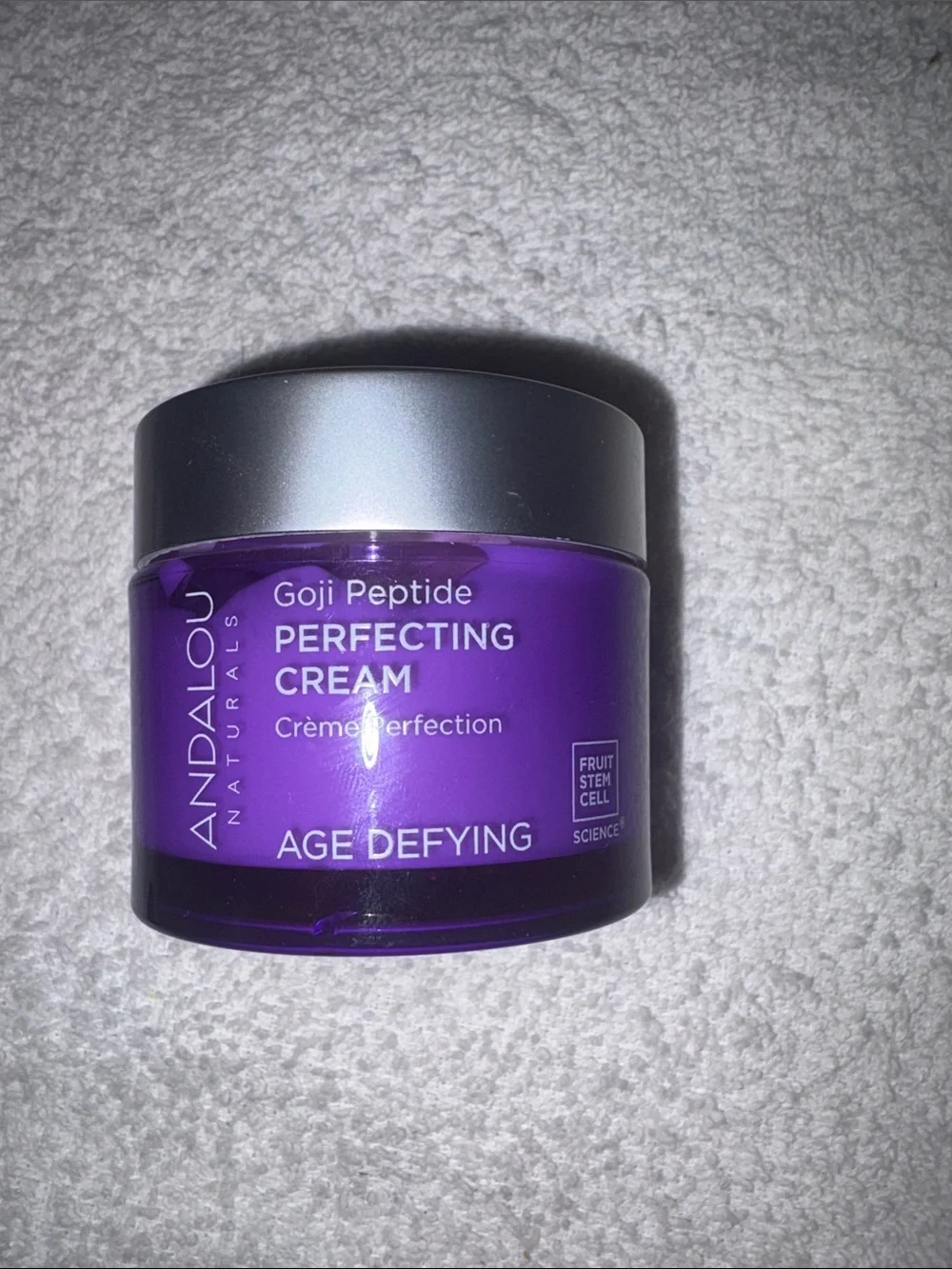 Goji Peptide Perfecting Cream — Purple Age-Defying Moisturizer